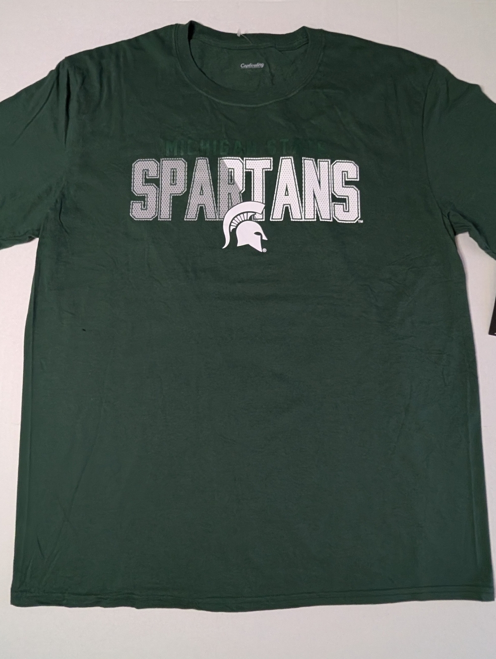 Captivating Michigan State Spartans Officially Licensed Green T-Shirt Men XL NWT